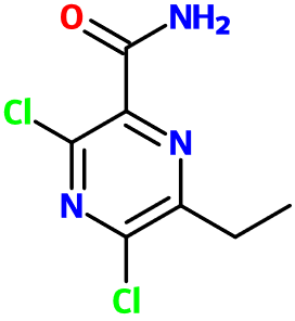 (image for) MC080187 3,5-Dichloro-6-ethyl-2-pyrazinecarboxamide